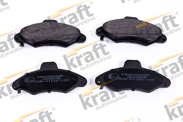 KRAFT AUTOMOTIVE Комплект тормозных колодок, дисковый тормоз 6002085